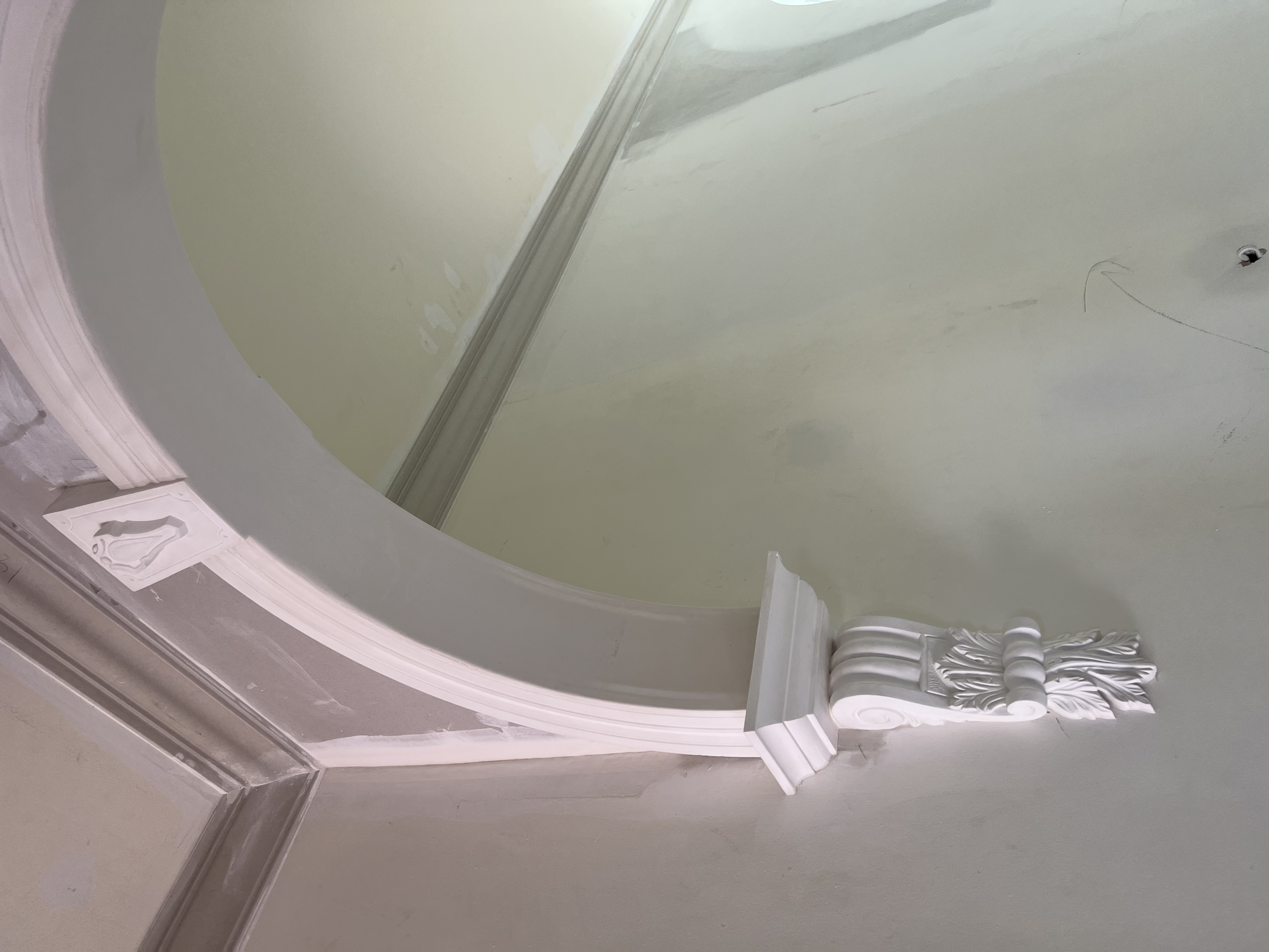 Decorative cornice and ornamental plaster restoration by DPS Plastering, Surf Coast